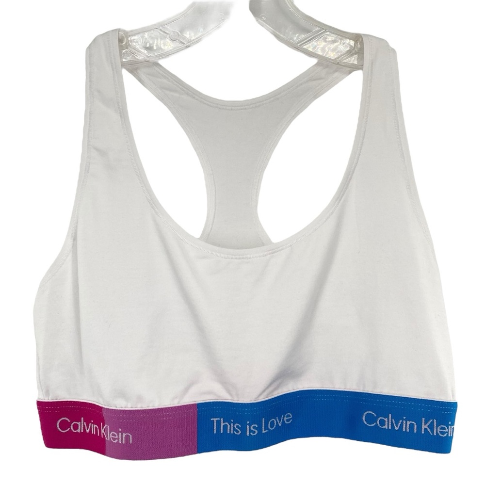 Calvin Klein This Is Love Colorblock Unlined Bralette
